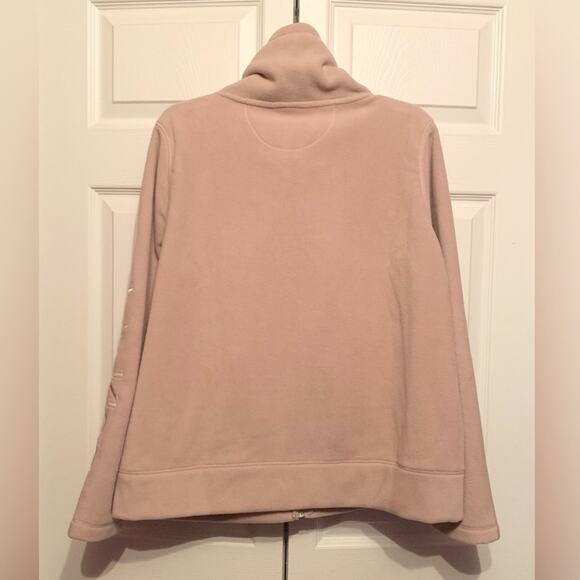 Calvin Klein Performance Mauve Zipup Fleece with Pockets - Picture 7 of 12